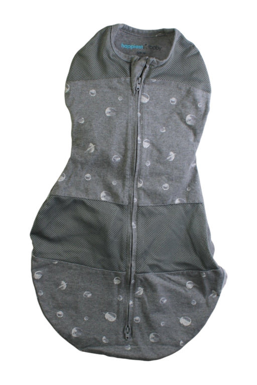 A Grey Swaddles from Happiest Baby in size 0-3M for neutral. (Front View)