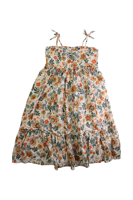 A Multicolour Sleeveless Dresses from Excuse My French in size 8Y for girl. (Front View)