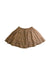 A Beige Short Skirts from Velveteen in size 6T for girl. (Back View)