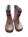 A Beige Rain Boots from ToeZone in size 18-24M for neutral. (Front View)