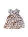 A Pink Short Sleeve Dresses from Oobi in size 6T for girl. (Front View)