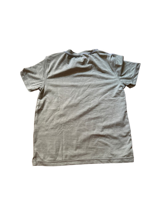 A Green Short Sleeve T Shirts from Moody Tiger in size 4T for neutral. (Back View)