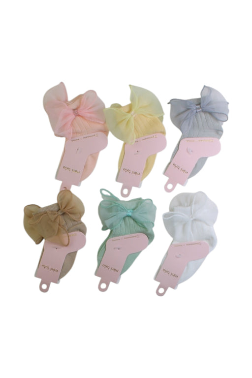 A Multicolour Socks from Mimi Tutu in size 6-12M for girl. (Front View)