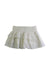 A White Short Skirts from Velveteen in size 6-12M for girl. (Back View)