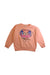 A Peach Crewneck Sweatshirts from Kenzo in size 6T for girl. (Front View)