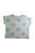 A White Short Sleeve Tops from Seed in size 6T for girl. (Back View)