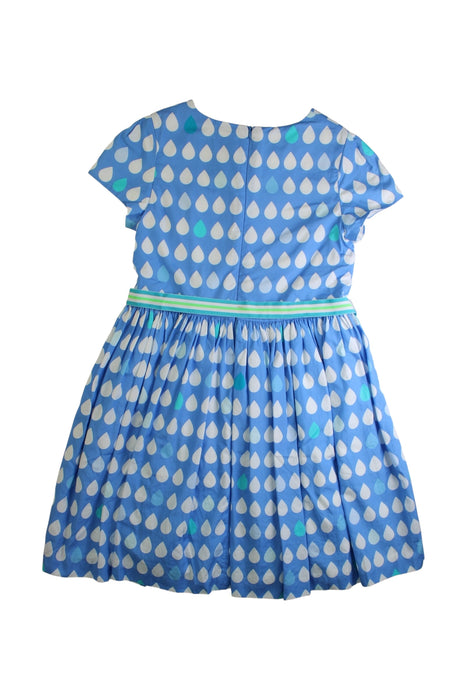 A Blue Short Sleeve Dresses from Jacadi in size 10Y for girl. (Back View)