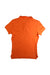 A Orange Short Sleeve Polos from Ralph Lauren in size 6T for girl. (Back View)