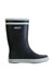 A Black Rain Boots from Aigle in size 4T for neutral. (Front View)