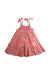 A Pink Sleeveless Dresses from Crewcuts in size 4T for girl. (Back View)