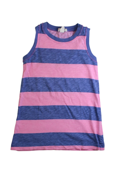 A Blue Sleeveless Dresses from Crewcuts in size 2T for girl. (Front View)