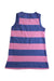 A Blue Sleeveless Dresses from Crewcuts in size 2T for girl. (Back View)