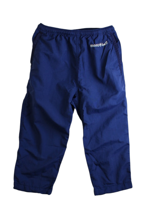 A Blue Active Pants from Mont-bell in size 18-24M for boy. (Front View)