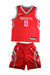 A Red Shorts Sets from Nike in size 5T for boy. (Front View)