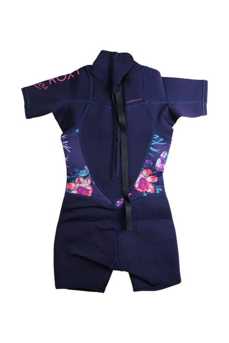 A Navy Wetsuits from Roxy in size 4T for girl. (Back View)