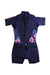 A Navy Wetsuits from Roxy in size 4T for girl. (Back View)