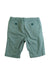 A Green Shorts from Petit Bateau in size 6T for boy. (Back View)