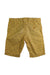 A Yellow Shorts from Petit Bateau in size 6T for boy. (Back View)