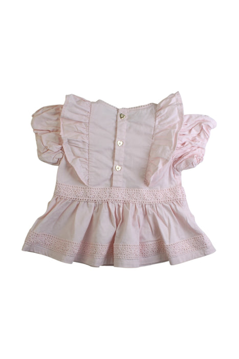 A Pink Short Sleeve Tops from Baker by Ted Baker in size 18-24M for girl. (Back View)