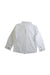 A White Long Sleeve Shirts from Petit Bateau in size 4T for boy. (Back View)