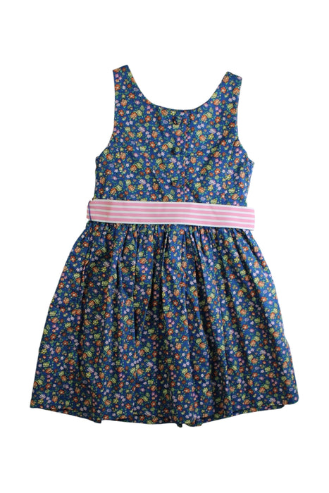 A Multicolour Sleeveless Dresses from Polo Ralph Lauren in size 4T for girl. (Back View)