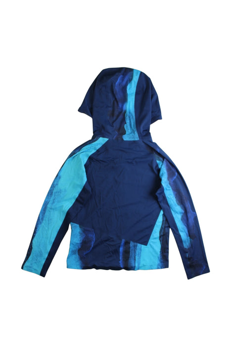 A Blue Lightweight Jackets from Moody Tiger in size 4T for boy. (Back View)