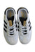 A White Sneakers from Adidas in size 6T for boy. (Back View)
