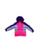 A Purple Ski Jackets from Spyder in size 5T for girl. (Front View)