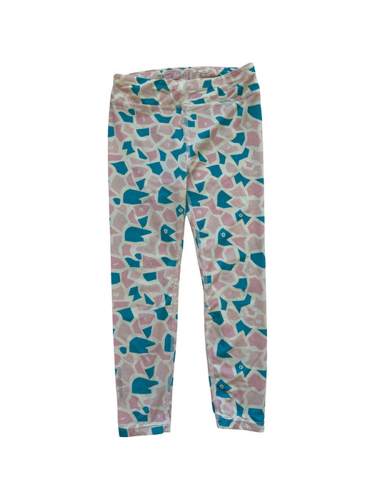 A Teal Leggings from Moody Tiger in size 4T for girl. (Front View)
