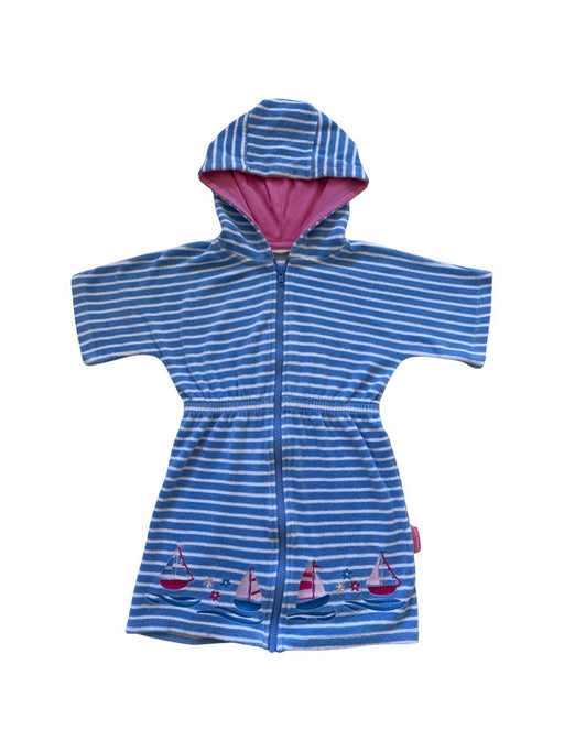 A Blue Cover Ups from Jojo Maman Bébé in size 4T for neutral. (Front View)