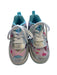 A Silver Sneakers from Heelys in size 6T for girl. (Front View)