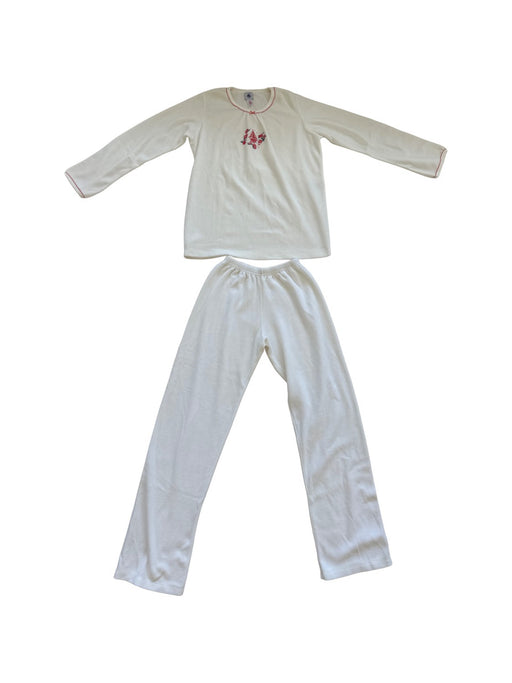 A White Pyjama Sets from Petit Bateau in size 12Y for neutral. (Front View)