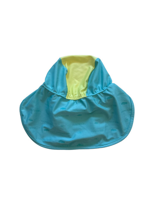 A Teal Sun Hats from Barrel in size 4T for neutral. (Back View)