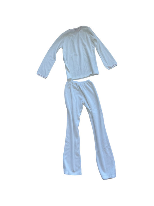 A White Pyjama Sets from Petit Bateau in size 12Y for neutral. (Back View)