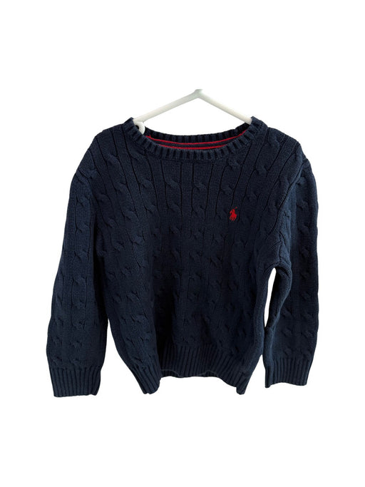 A Navy Knit Sweaters from Polo Ralph Lauren in size 5T for neutral. (Front View)