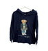 A Navy Long Sleeve Tops from Polo Ralph Lauren in size 5T for boy. (Front View)