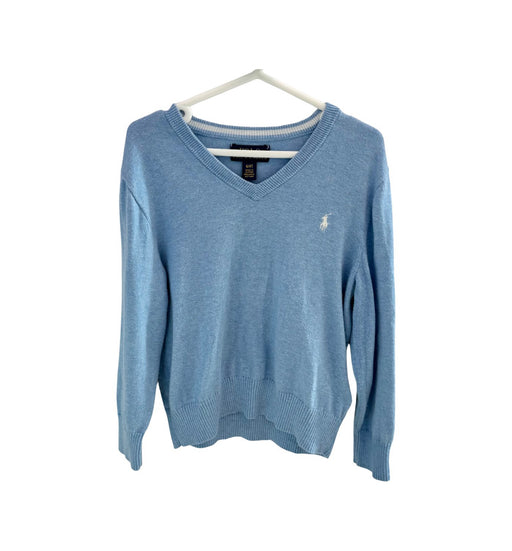 A Blue Knit Sweaters from Polo Ralph Lauren in size 4T for neutral. (Front View)