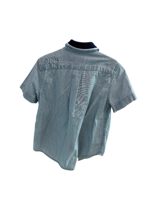 A Blue Short Sleeve Shirts from Polo Ralph Lauren in size 3T for boy. (Back View)
