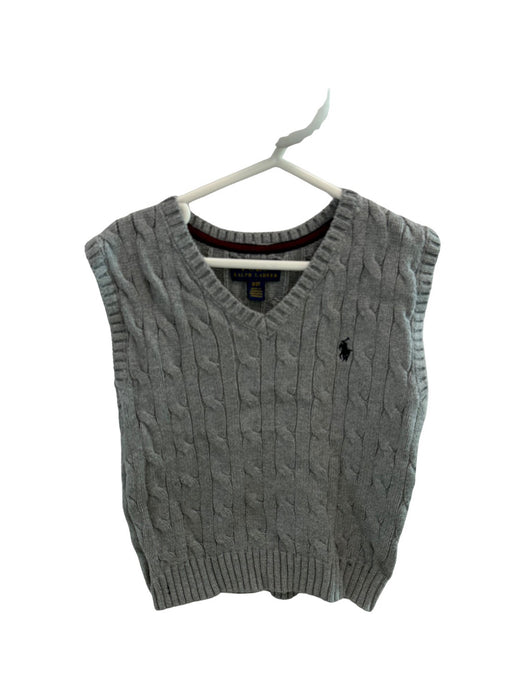 A Grey Sweater Vests from Polo Ralph Lauren in size 3T for neutral. (Front View)
