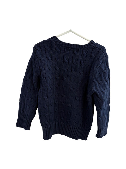 A Navy Knit Sweaters from Polo Ralph Lauren in size 3T for boy. (Back View)