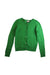 A Green Cardigans from Bonpoint in size 10Y for girl. (Front View)