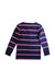 A Navy Long Sleeve Shirts from Ralph Lauren in size 10Y for girl. (Back View)