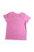 A Pink Short Sleeve T Shirts from Isaac Mizrahi in size 4T for girl. (Back View)