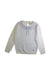 A White Knit Sweaters from Chickeeduck in size 7Y for girl. (Front View)