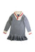 A Grey Long Sleeve Dresses from Ralph Lauren in size 6T for girl. (Front View)