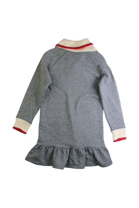 A Grey Long Sleeve Dresses from Ralph Lauren in size 6T for girl. (Back View)