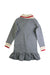 A Grey Long Sleeve Dresses from Ralph Lauren in size 6T for girl. (Back View)