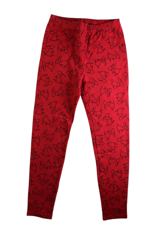 A Red Leggings from Kingkow in size 12Y for boy. (Front View)