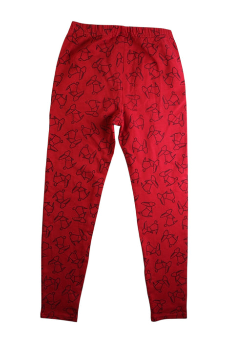 A Red Leggings from Kingkow in size 12Y for boy. (Back View)