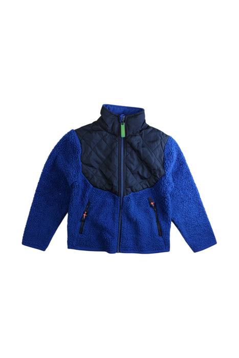 A Blue Puffer/Quilted Jackets from Champion in size 4T for boy. (Front View)